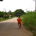 Während unserer Mopedtour um Vientiane / LaosWährend unserer Mopedtour um Vientiane / Laos